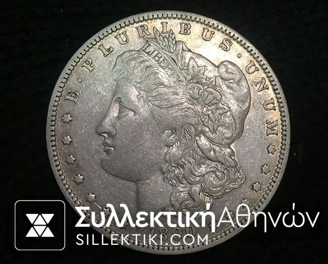 USA Dollar 1890 o XF/AU